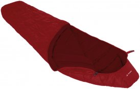 Vaude Sioux 400 Syn Kunstfaser Mumienschlafsack dark indian red RV rechts
