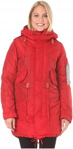 Alpha Industries Fishtail CW TT - Jacke für Damen - Rot - XS