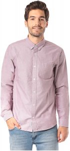 Carhartt WIP Button Down Pocket L/S - Hemd für Herren - Rot - XL