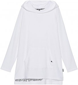 Chiemsee Kleid aus Frottee - Kapuzenpullover für Mädchen - Weiß - 152