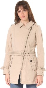 khujo Ansonia - Mantel für Damen - Beige - XL
