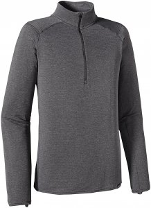Patagonia Cap TW Zip Neck - Funktionsunterwäsche für Herren - Grau - L