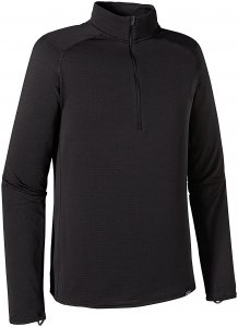 Patagonia Cap TW Zip Neck - Funktionsunterwäsche für Herren - Schwarz - L