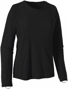 Patagonia Capilene LW - Funktionsunterwäsche für Damen - Schwarz - L