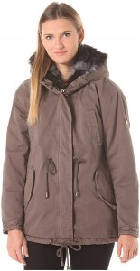 Rich & Royal 53q842 - Mantel für Damen - Braun - 38