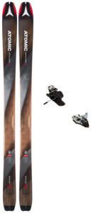 Atomic Set Backland 95: Ski + Bindung, Gr. 169 cm