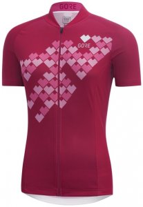 GORE WEAR Women Digi Heart Jersey - Fahrradtrikot - Damen, Gr. I48 D42