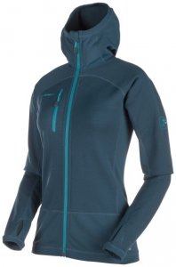 Mammut Aconcagua Pro ML - Fleecejacke mit Kapuze - Damen, Gr. S