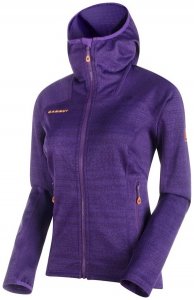 Mammut Eiswand Guide ML - Fleecejacke mit Kapuze - Damen, Gr. M