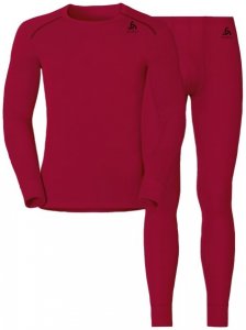 Odlo Set Shirt l/s Pants WARM - Sportunterwäsche-Komplet, Gr. L