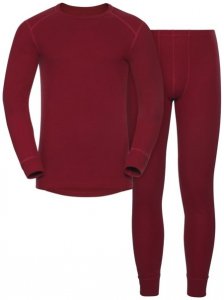Odlo Set Shirt l/s Pants WARM - Sportunterwäsche-Komplet, Gr. XL