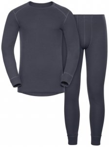 Odlo Set Shirt l/s Pants WARM - Sportunterwäsche-Komplet, Gr. L