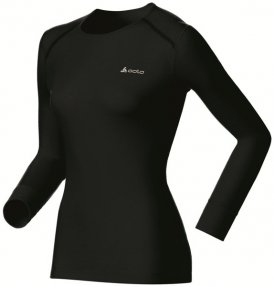 Odlo Shirt L/S Warm - Funktionsshirt Langarm - Damen, Gr. L