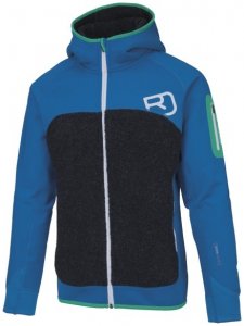 Ortovox Fleece Plus - Fleecejacke mit Kapuze Skitouring - Herren, Gr. S