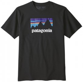 Patagonia Shop Sticker Responsibili - T-Shirt Wandern - Herren, Gr. L