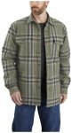 Carhartt Flannel Sherpa-Lined Shirt - Freizeitjacke - Herren, Gr. L