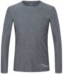 Kaikkialla Kajaani M L/S - Langarmshirt - Herren, Gr. M