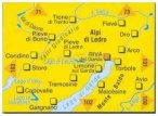 Kompass Karte Nr. 071 Alpi di Ledro, Valli Giuducarie 1:50.000