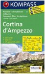 Kompass Karte Nr. 55 Cortina D'Ampezzo