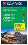 Kompass Karte Nr. 672 Dolomiten - Set 4 Karten