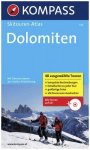 Kompass Skitouren-Atlas Dolomiten