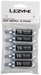 Lezyne 16G CO2 5 Pack - Kartuschen CO2