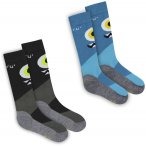 Meru Ski Kids 2Pack - Skisocken, Gr. 27/30