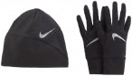 Nike Essential Running Set - Laufhandschuhe und Laufmütze, Gr. L/XL