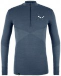 Salewa Zebru Responsive 1/2 Zip - technische Langarmshirt - Herren, Gr. 52