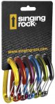 Singing Rock Vision Straight 6 Pack - Karabiner Set