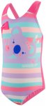 Speedo Koko Koala Crossback Swimsuit - Badeanzug - Mädchen, Gr. 6/9