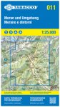 Tabacco Karte N.011 Meran und Umgebung - 1:25.000