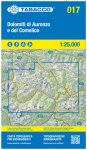Tabacco Karte N.017 Dolomiti di Auronzo e del Comelico - 1:25.000