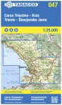 Tabacco Karte N.047 Carso Triestino Trieste - 1:25.000