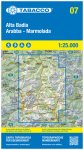 Tabacco Karte N.07 Alta Badia / Arabba Marmolada - 1:25.000