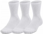 Under Armour 3 Maker 3Pk Mid Crew - calzini lunghi, Gr. M
