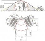 Vaude Badawi 4P - Campingzelt