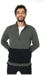 Snap Zip Up - Sweatshirt - Herren, Gr. XL