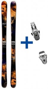 Salomon Suspect (2012/13) FS Set: Ski+Bindung, Gr. 151