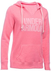 Under Armour Favorite Popover Fleece Word Mark Kapuzenpullover Damen, Gr. XS