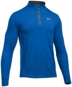 Under Armour Streaker 1/4 Zip - langärmeliges Fitnessshirt Herren mit Reißverschluss, Gr. S