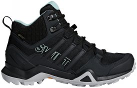 adidas Performance Damen Wanderschuhe "Terrex Swift R2 MID GTX", schwarz, Gr. 371/3
