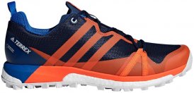 adidas Performance Herren Laufschuhe "Terrex Agravic GTX" blau/rot, blau, Gr. 46