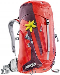 Deuter Damen Rucksack ACT Trail 28 SL, rot, Gr. 28