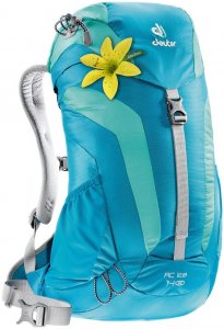 Deuter Damen Wanderrucksack / Tagesrucksack "AC Lite 14 SL", petrol, Gr. 14