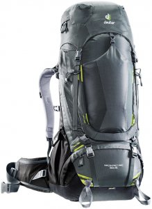 Deuter Trekkingrucksack "Aircontract Pro 60 + 15", grau, Gr. 60