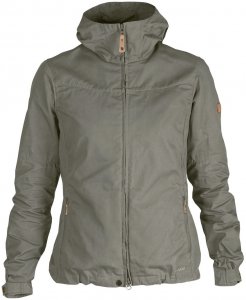 FJÄLL RÄVEN Damen Wanderjacke / Outdoorjacke Stina, grau, Gr. S