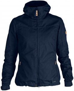 FJÄLL RÄVEN Damen Wanderjacke / Outdoorjacke Stina, nachtblau, Gr. L