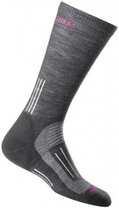 Icebreaker Damen Wandersocken Hike Light Crew, braun, Gr. L