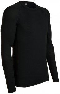 Icebreaker Herren Unterhemd "Everyday Long Sleeve Crewe", schwarz, Gr. XXL